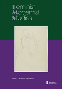 Cover image for Feminist Modernist Studies, Volume 6, Issue 3