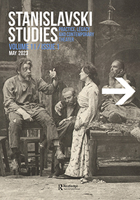 Cover image for Stanislavski Studies, Volume 11, Issue 1