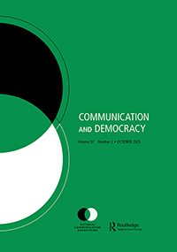 Cover image for Communication and Democracy, Volume 57, Issue 2