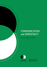 Cover image for Communication and Democracy, Volume 58, Issue 1