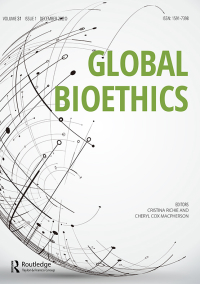 Cover image for Global Bioethics, Volume 34, Issue 1