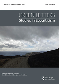 Cover image for Green Letters, Volume 27, Issue 1
