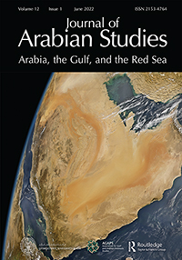 Cover image for Journal of Arabian Studies, Volume 12, Issue 1
