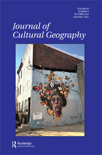 Cover image for Journal of Cultural Geography, Volume 40, Issue 3