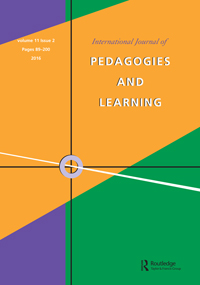 Cover image for International Journal of Pedagogies and Learning, Volume 11, Issue 2
