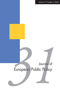 Cover image for Journal of European Public Policy, Volume 31, Issue 5