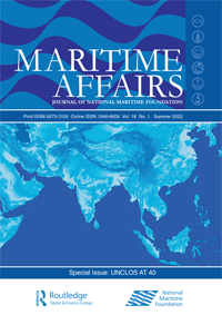 Cover image for Maritime Affairs: Journal of the National Maritime Foundation of India, Volume 18, Issue 1