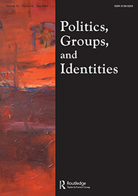Cover image for Politics, Groups, and Identities, Volume 12, Issue 2