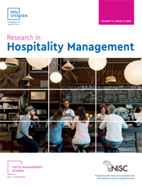 Cover image for Research in Hospitality Management, Volume 13, Issue 3