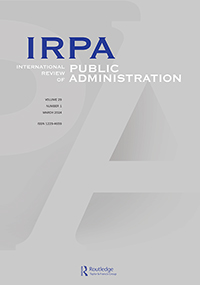 Cover image for International Review of Public Administration, Volume 29, Issue 1