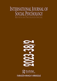 Cover image for International Journal of Social Psychology, Volume 38, Issue 2