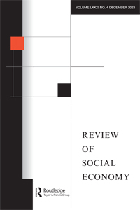 Cover image for Review of Social Economy, Volume 81, Issue 4