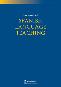 Cover image for Journal of Spanish Language Teaching, Volume 10, Issue 1