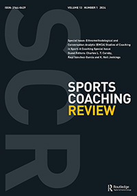Cover image for Sports Coaching Review, Volume 13, Issue 1