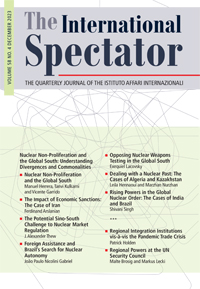 Cover image for The International Spectator, Volume 58, Issue 4