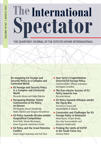 Cover image for The International Spectator, Volume 59, Issue 1