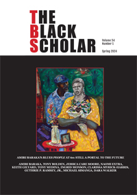 Cover image for The Black Scholar, Volume 54, Issue 1