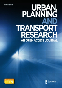 Cover image for Urban, Planning and Transport Research, Volume 11, Issue 1
