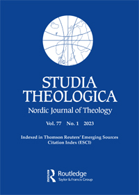 Cover image for Studia Theologica - Nordic Journal of Theology, Volume 77, Issue 1