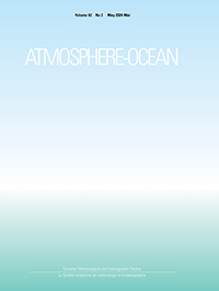 Cover image for Atmosphere-Ocean, Volume 62, Issue 2