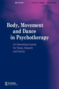 Cover image for Body, Movement and Dance in Psychotherapy, Volume 19, Issue 1