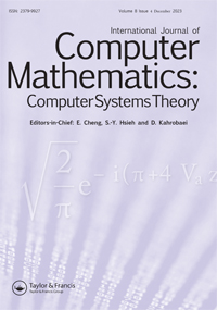 Cover image for International Journal of Computer Mathematics: Computer Systems Theory, Volume 8, Issue 4
