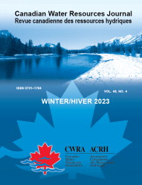 Cover image for Canadian Water Resources Journal / Revue canadienne des ressources hydriques, Volume 48, Issue 4
