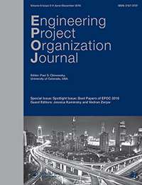 Cover image for Engineering Project Organization Journal, Volume 6, Issue 2-4