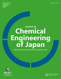 Cover image for Journal of Chemical Engineering of Japan, Volume 57, Issue 1