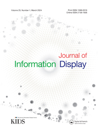 Cover image for Journal of Information Display, Volume 25, Issue 1