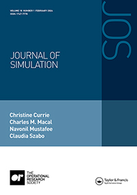 Cover image for Journal of Simulation, Volume 18, Issue 1