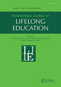 Cover image for International Journal of Lifelong Education, Volume 42, Issue 6