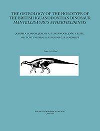Cover image for Monographs of the Palaeontographical Society, Volume 177, Issue 665