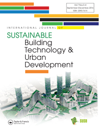 Cover image for International Journal of Sustainable Building Technology and Urban Development, Volume 7, Issue 3-4