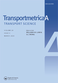 Cover image for Transportmetrica A: Transport Science, Volume 20, Issue 3