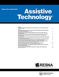 Cover image for Assistive Technology, Volume 36, Issue 2