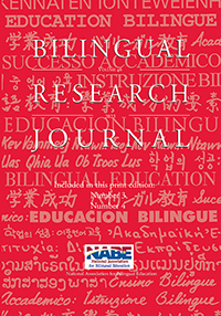 Cover image for Bilingual Research Journal, Volume 46, Issue 3-4
