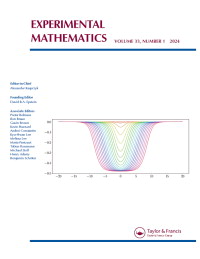 Cover image for Experimental Mathematics, Volume 33, Issue 1
