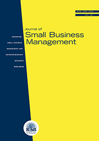 Cover image for Journal of Small Business Management, Volume 62, Issue 2