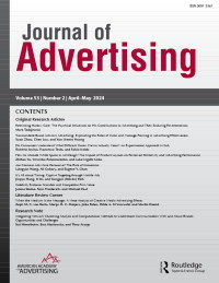 Cover image for Journal of Advertising, Volume 53, Issue 2