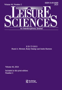 Cover image for Leisure Sciences, Volume 46, Issue 2