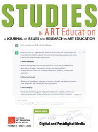 Cover image for Studies in Art Education, Volume 64, Issue 4