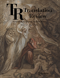Cover image for Translation Review, Volume 117, Issue 1
