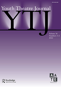 Cover image for Youth Theatre Journal, Volume 36, Issue 1-2