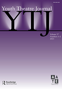 Cover image for Youth Theatre Journal, Volume 37, Issue 1-2
