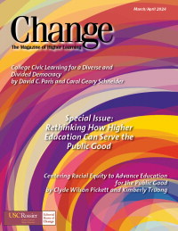 Cover image for Change: The Magazine of Higher Learning, Volume 56, Issue 2