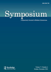 Cover image for Symposium: A Quarterly Journal in Modern Literatures, Volume 77, Issue 4