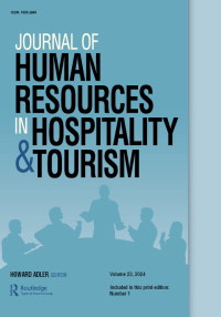 Cover image for Journal of Human Resources in Hospitality & Tourism, Volume 23, Issue 1