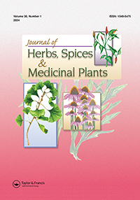 Cover image for Journal of Herbs, Spices & Medicinal Plants, Volume 30, Issue 1