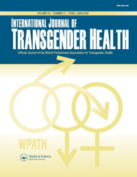 Cover image for International Journal of Transgender Health, Volume 25, Issue 2